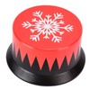 Christmas Candy Iron Box Roly Poly Design Santa Claus Snowman