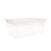Rubbermaid 1/9 Gastronorm Hard Cover with Peg Hole - Clear