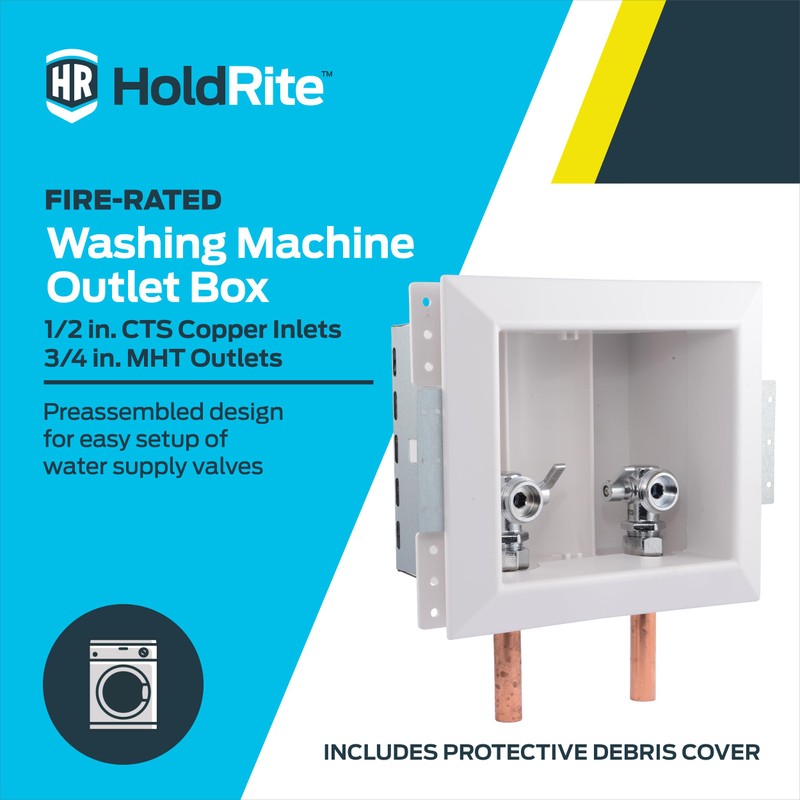 Holdrite HR-WR-M, Copper Tailpiece 1/2 Inch CTS x 3/4 Inch