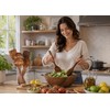 7-Piece Wooden Kitchen Utensil Set for Everyday Cooking - Non-Scratch