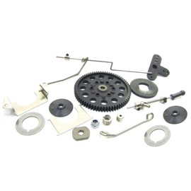 Nitro Rustler Spur Gear Set (Linkage Throttle Brake Slipper Clutch for Traxxas 44096-3