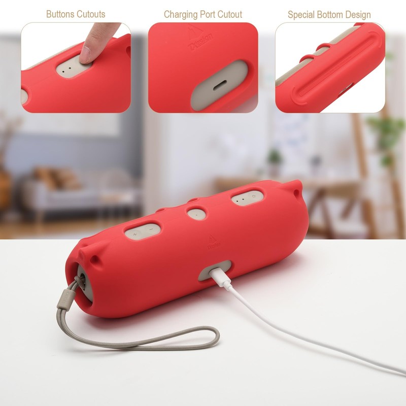 TXEsign Silicone Cover for Beats Pill (2024 Release) Portable Speaker,