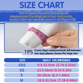 Dog Muzzle, Small Soft No Barking Dog Muzzle for Puppy Dogs,Short Snout Adjustable Mesh Muzzle for American Bully Boxer Puppy Grooming Vet Visits, Prevent Biting Chewing Fighting (Size:M)