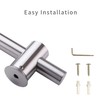 BANGPU 24 Inch Shower Slide Bar, Adjustable Shower Bar For