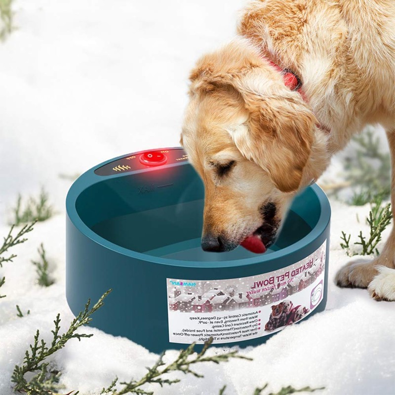 Babypet Pet Heated Bowl, 2000ml Thermal Automatic Constant Temperature Pet