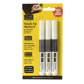 Trio Touch-Up Furniture Repair Markers (Grey Trends), Covers Nicks and Scratches, Floors, Cabinets, Tables