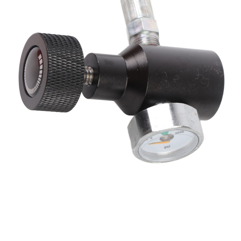 CGA‑320 CO2 Cylinder Refill Adapter with Hose For Filling Soda