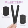 Nail Files Set,12PCS Professional Nail Files Double Sided Emery Board,Fingernal