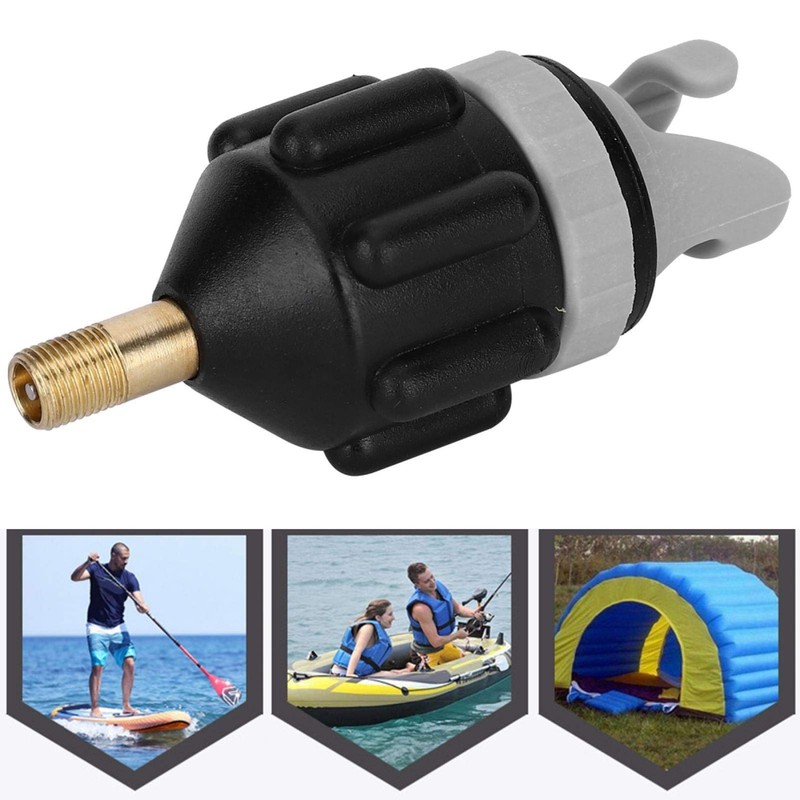 2Pcs Air Pump Inflator, Heads Inflator Adapter Surfboard Paddle Board