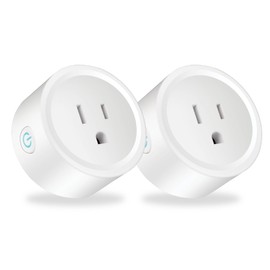 Osprey Smart Plug, Wi-Fi Outlet Socket Compatible with Alexa and Google Home, Automate APP, Timer Function, Voltage Measurement Function, No Hub Required, 16A (2 pcs)