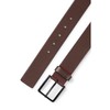 HUGO Gionio Men's Belt Size 40 (Gionio_sz40) - Brown (dark