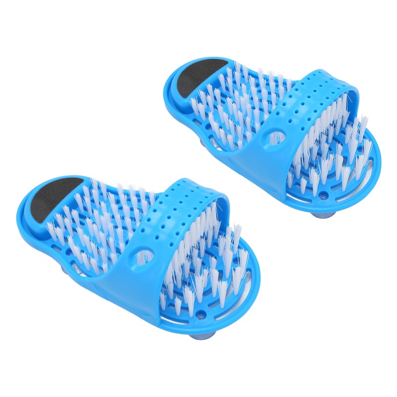 2pcs Foot Washing Brush Shoes Massage Scrubber Cleaning Exfoliating Feet