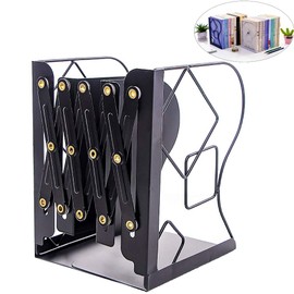 Gardesk Adjustable Bookends Nonskid Book End for Heavy Books Holder for Desk Book Stand Heavy Duty Bookend Book Organizer Binder Holder