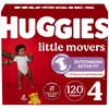 Huggies Size 4 Diapers, Little Movers Baby Diapers, Size 4