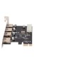 PCIE to USB 3.0 Expansion Card with 4 USB3.0 Ports