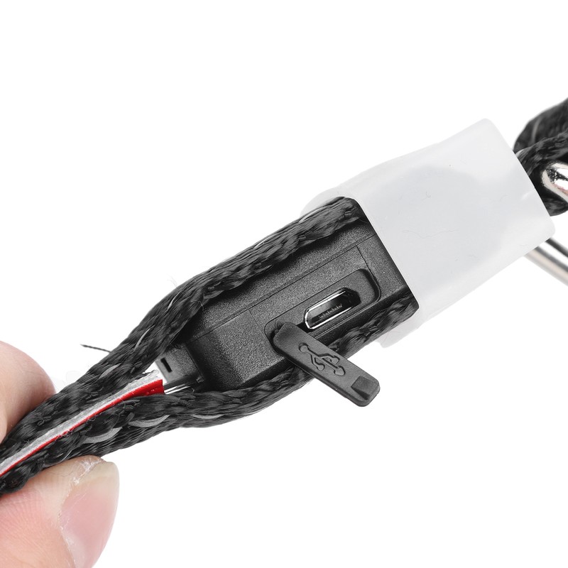 LED Pet Adjustable Collar USB Rechargeable Soft Dog Lighting Night