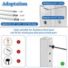 Cable Railing Rubber Grommets 50 Pack Protective Sleeves for 1/8