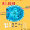 Polyresin Ocean Life Dolphins Toilet Seat By PREMIUS, Standard Round,