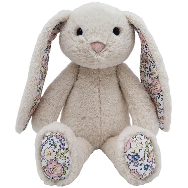 Mikee Fluffie Easter Bunny Stuffed Animals with Cotton,Safe Material Soft