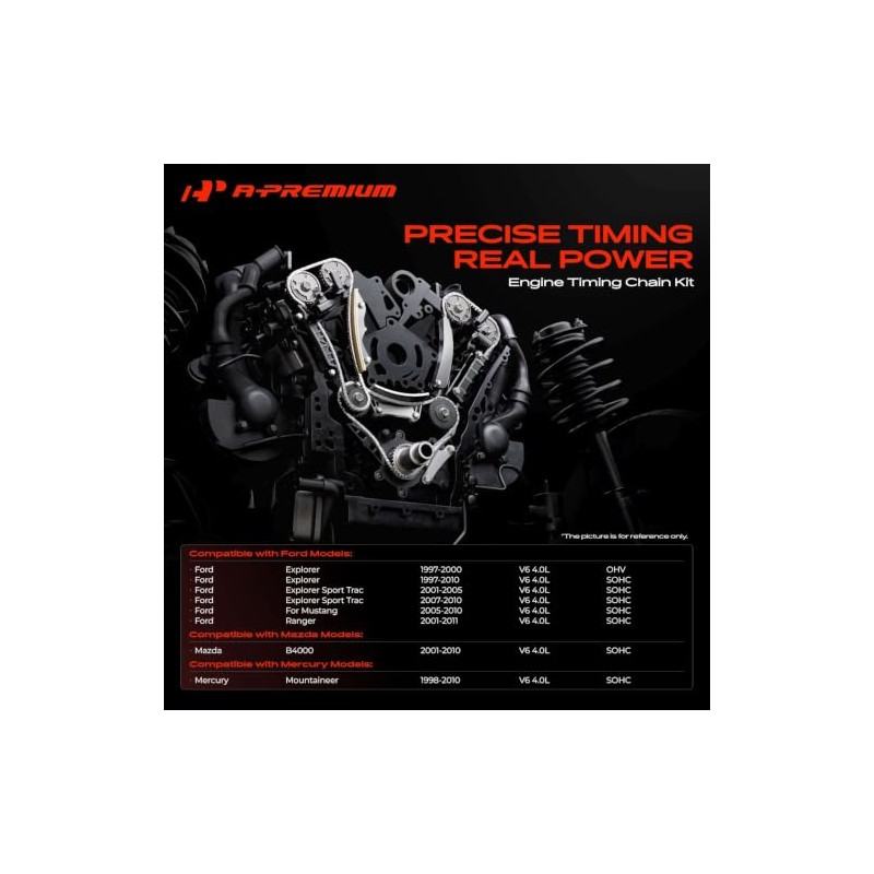 A-Premium Kit de 19 PCS. de Cadena de Distribución del