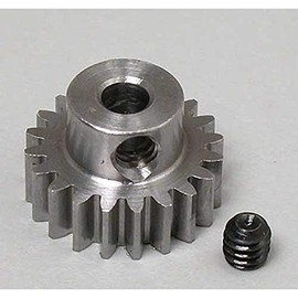 Robinson Racing Products Steel Alloy Motor Pinion Gear 1/8"/.6 Mod, 20T, RRP1120