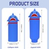 DONGSZQ 2 in 1 Weiche Silikontasche Kawaii Federmäppchen, Mäppchen Tiere,