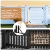 Gate Corner Brace Bracket,Heavy Duty Anti Sag Gate Kit with
