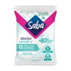 Saba Toallitas Húmedas Sensiti-v para uso íntimo, 12 piezas