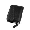 Yocipa Genuine Leather Mini Wallet Compaq Women's Card Case Small