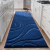 DEXDE Bathroom Rugs 24 x 72 Inch,Extra Long Bathroom Rug