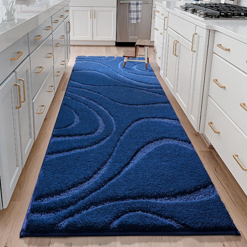 DEXDE Bathroom Rugs 24 x 72 Inch,Extra Long Bathroom Rug