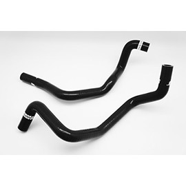 Autobahn88 Heater Silicone Hose Kit, compatible with Subaru Legacy BP5 BL5 2003-2009 / Impreza GH8 Ver10 2007-2011 - EJ20 EJ25 Turbo (MT Only) (Black -without Clamp Set)