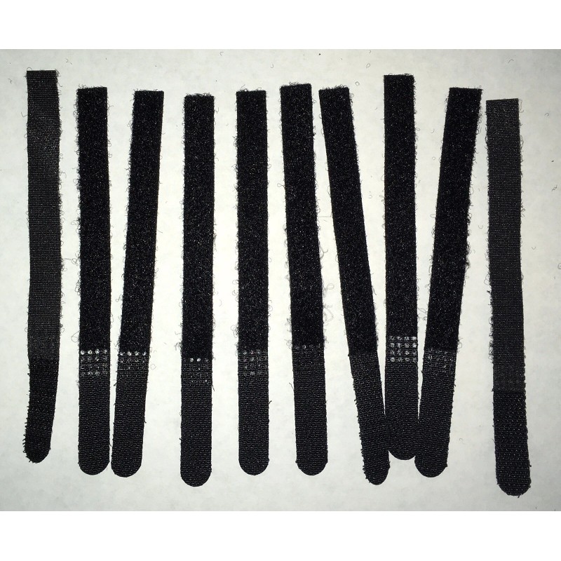 25 VELCR Brand Ties Cable Cord Organizer Wraps Reusable Die