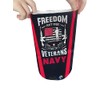 Heal with Appeal Amputee Sock, Freedom isnt Free Navy red