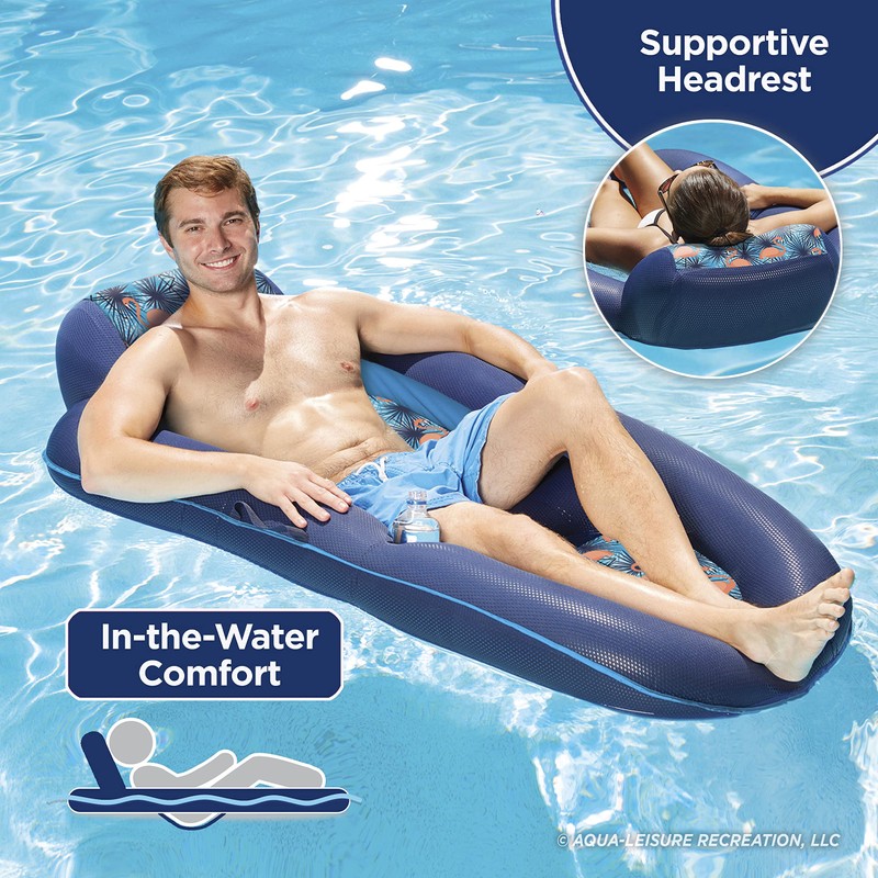 Aqua Luxury Water Pool Lounge – Extra Large – Inflatable