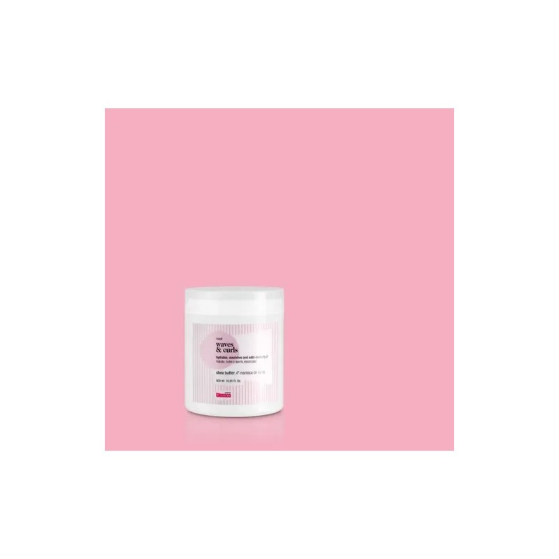 Glossco Waves & Curls Shampoo 500ml + Mascarilla 500ml Kit