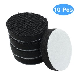 Zorveiio 10 Pcs 2" Hook and Loop Sponge Soft Interface Pads Foam Buffering Pad Density Interface Pads Foam Sanding Interface Buffer Pad for Sander Automotive Polishing