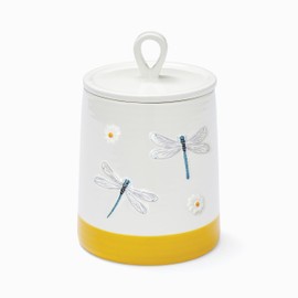 Cooksmart Ceramic TCS Canister | Tea Coffee Sugar Canisters For All Type Of Kitchens | Coffee And Tea Storage Jars With Modern Designs - English Meadows