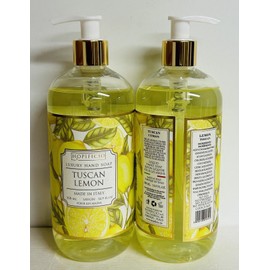 Hopificio 2-Pack Hopificio ~ Tuscan Lemons Luxury Hand Soap 16.9 fl oz Each