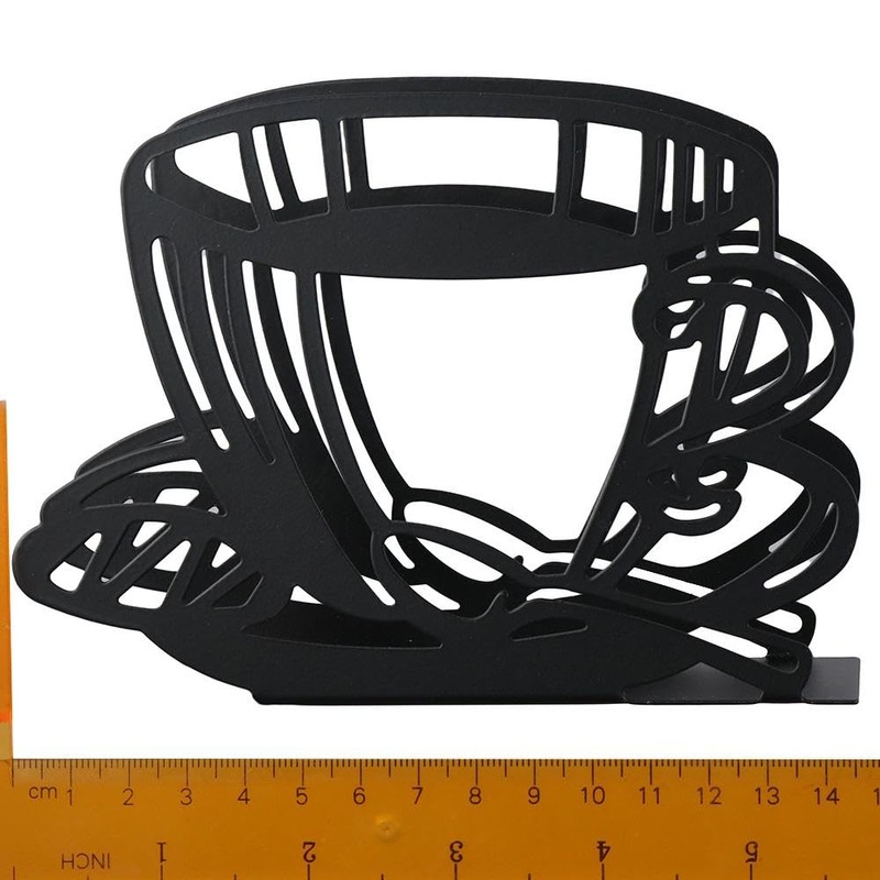 Napkin Holder for Table,Black Farmhouse Kitchen Cocktail Dining Paper Napkin