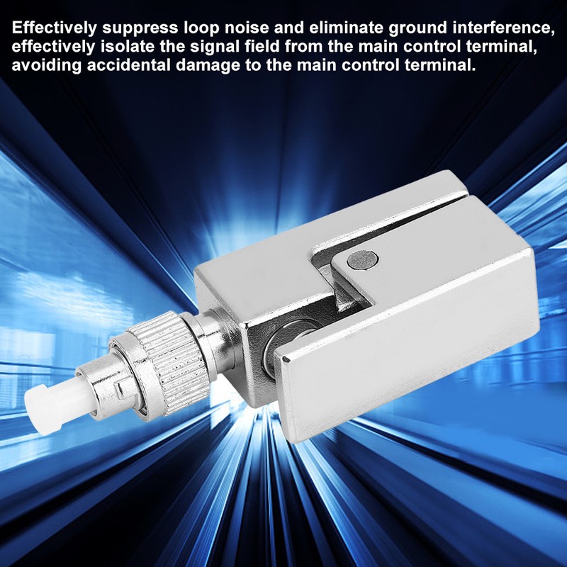 Fiber Optic Adapter Connector FC Square Bare Fiber Adaptor Low