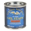 General Finishes Oil Base Gel Stain, 1/2 Pint, Candlelite