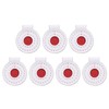 PATIKIL Microfiber Bullseye Targets 3cm, 7Pcs Competition Game Target Shooting