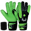 WEMORA Soccer Goalie Gloves Fingersave for Kids Youth Adults with