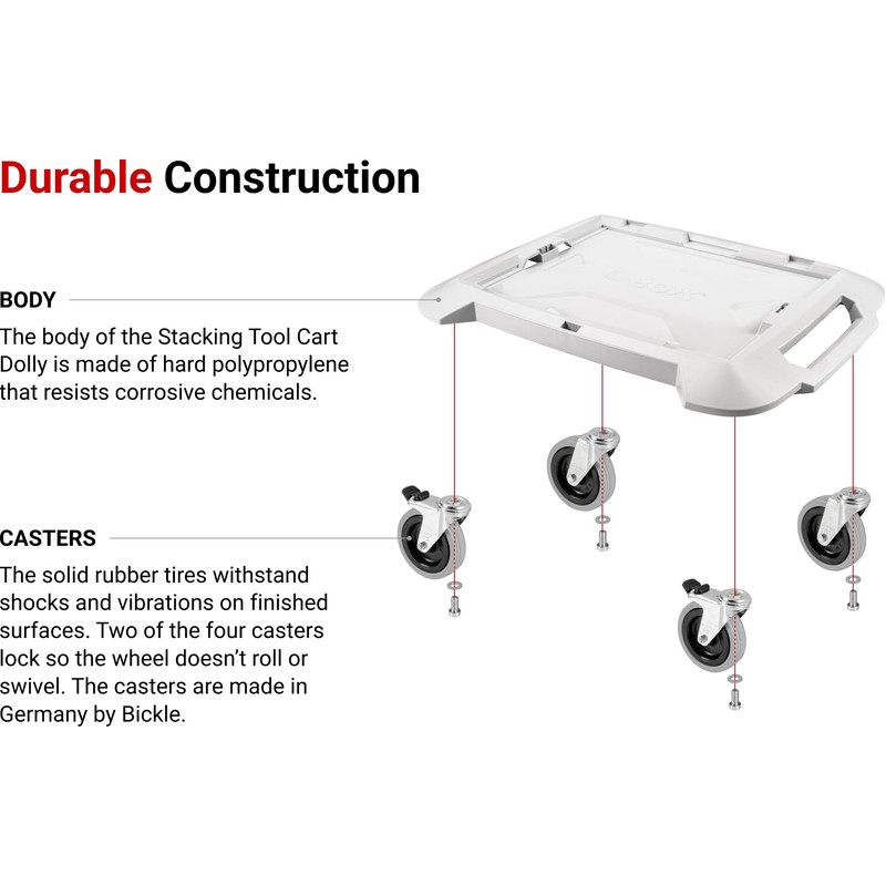 TEKTON Stacking Tool Cart Dolly | OLB81001