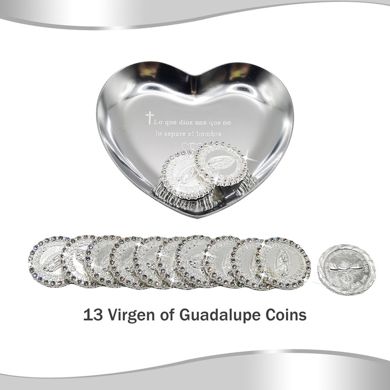 FANYX Arras Para Boda Catolica, Wedding Arras Coins Set, Accessories