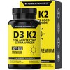 Beyond Vitamins Vitamin D3 + K2 with Extra Virgin MCT