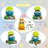 QOQ Easter Eggs and Chick Building Toy Set, Easter Building