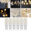 6pcs G9 LED Bulbs 7W Dimmable 360° Illumination Replacement Light