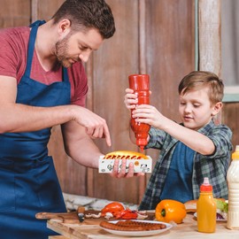 Luxshiny 100Pcs Disposable Paper Hot Dog Trays White Food Holders for Serving Hot Dogs Sandwiches Snacks Hotdogs Containers Snackle Packaging Boxes Wrappers for Concession Stands Parties Events